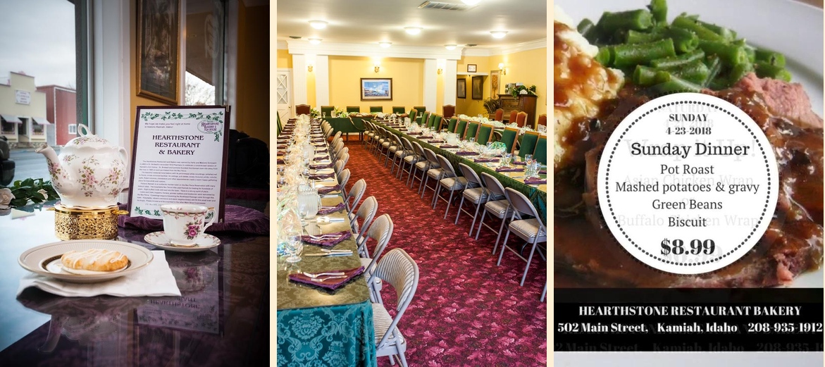 Hearthstone Restaurant & Bakery Menu